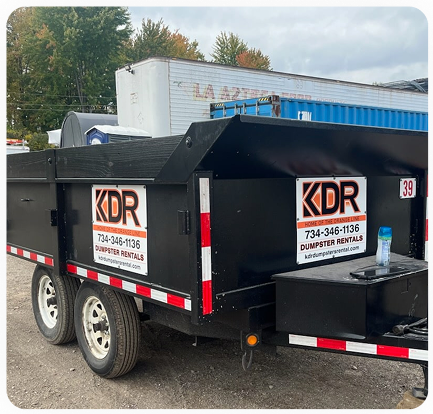 20 Yard Dumpster Rental Downriver MI | KDR Dumpster Rental | Best dumpster rental in Downriver MI